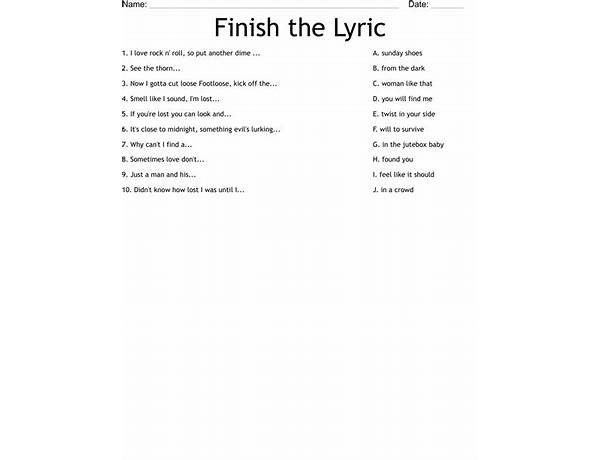 Finisher de Lyrics [Shrimp Cake]