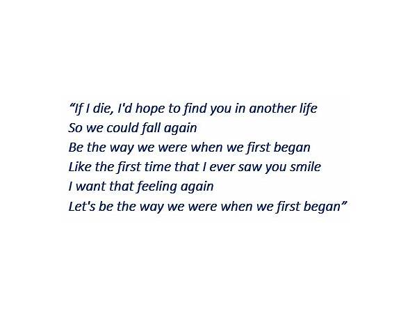 First Began en Lyrics [K4ZI]