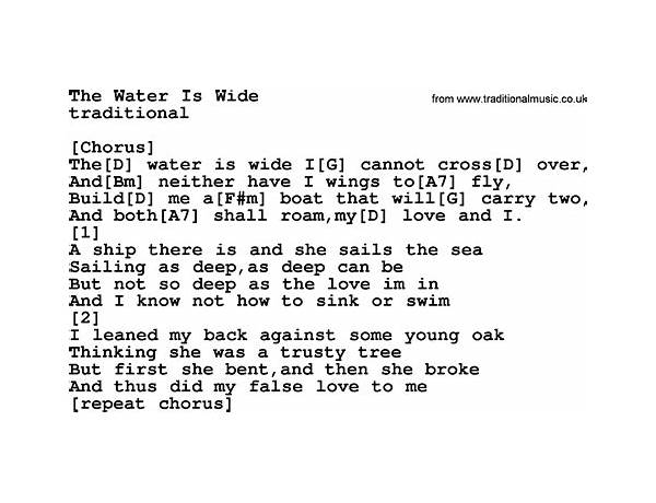 Floating in water en Lyrics [Lazy Fox]