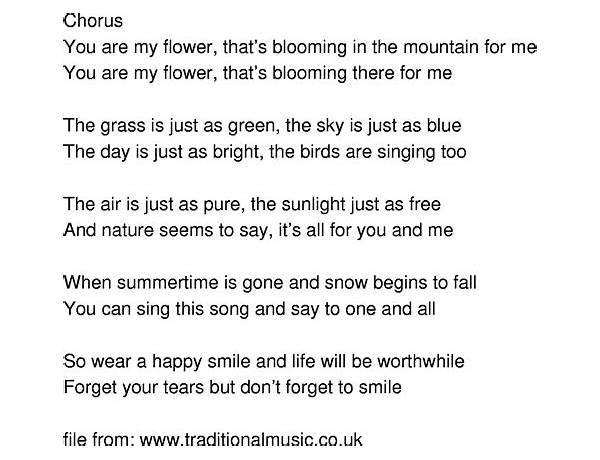 Flowering en Lyrics [EKHTO]