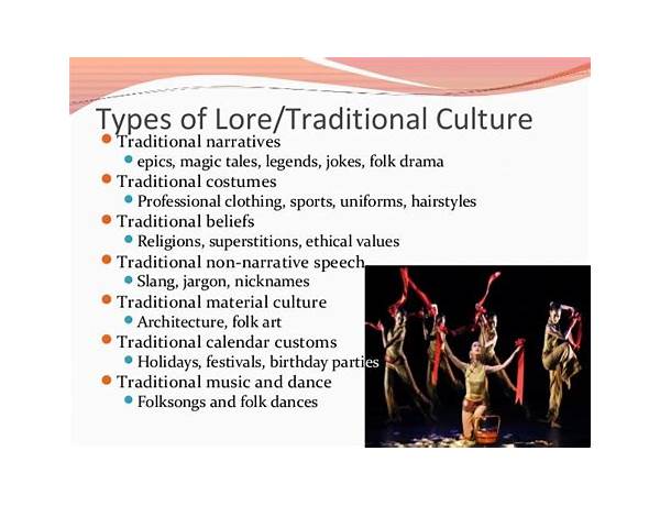 Folklore, musical term
