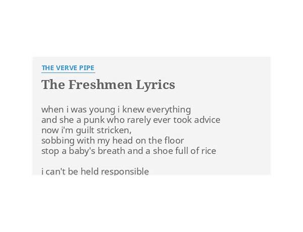 Fresher en Lyrics [Long Fin Killie]