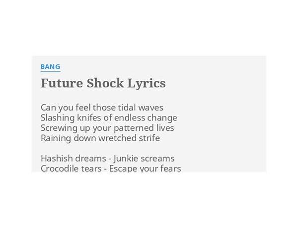 Future Shock en Lyrics [Dust Bolt]