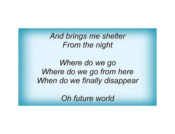 Future World en Lyrics [Manticora]