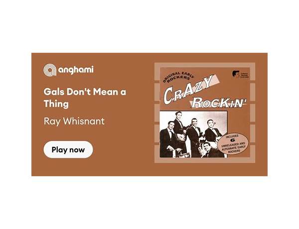 Gals Don\'t Mean a Thing en Lyrics [Johnny Bond]