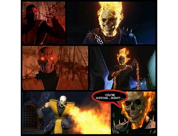 Ghost Rider VS Scorpion en Lyrics [Lilkiler911]