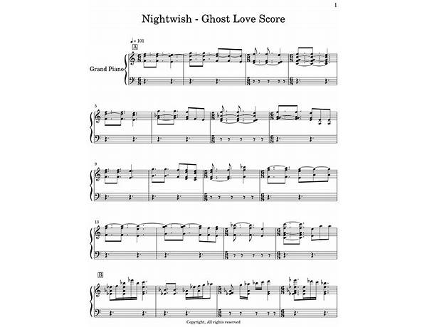 Ghost love en Lyrics [Sweetsoak]