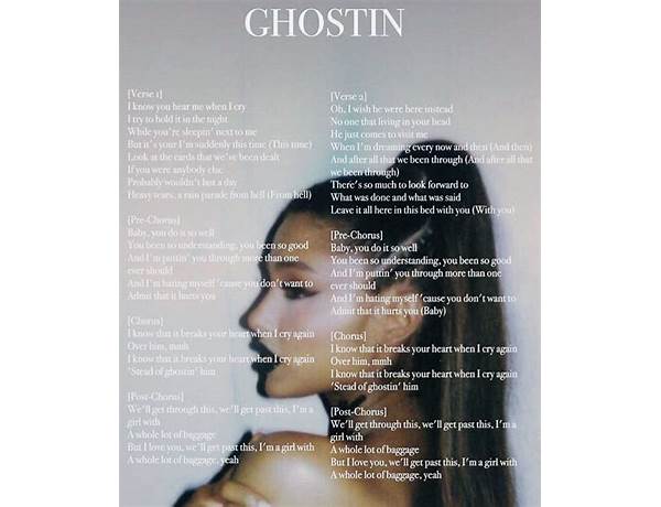 Ghostin en Lyrics [Luna Love]