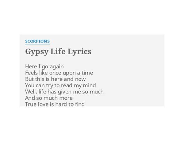 Gipsy Life en Lyrics [Zdob și Zdub]