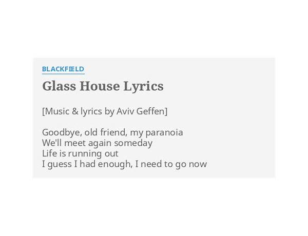 Glass House en Lyrics [Immerse]