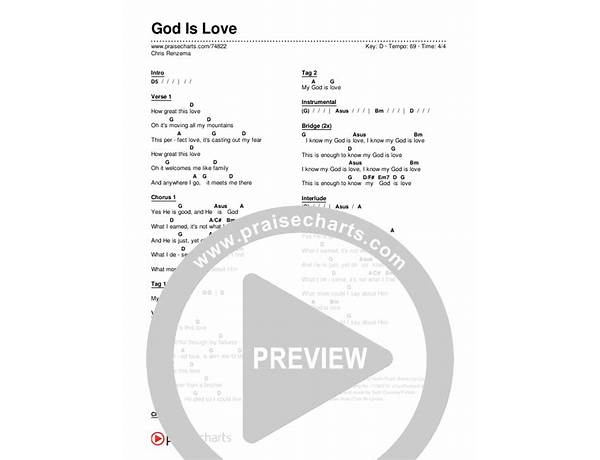 God Is Love en Lyrics [Chris Renzema]