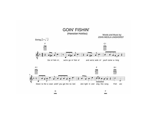 Goin\' Fishin\' en Lyrics [James Reyne]