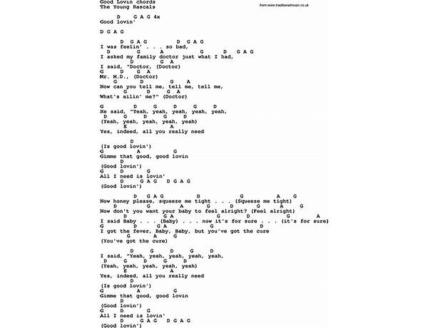 Good Good Lovin\' en Lyrics [Link Wray]