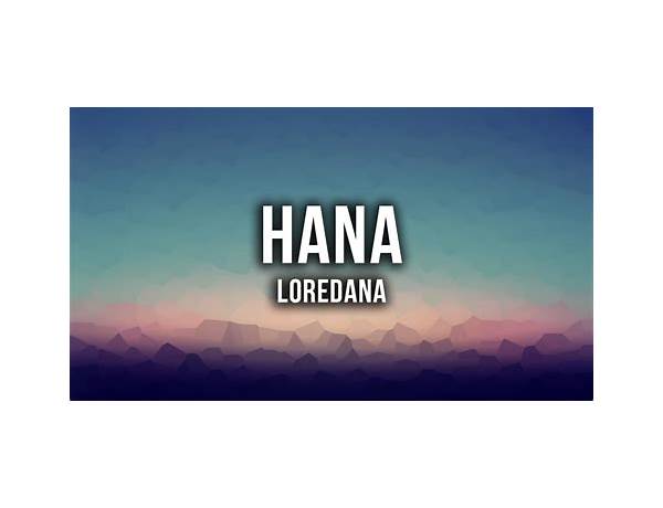 HANA de Lyrics [Loredana]