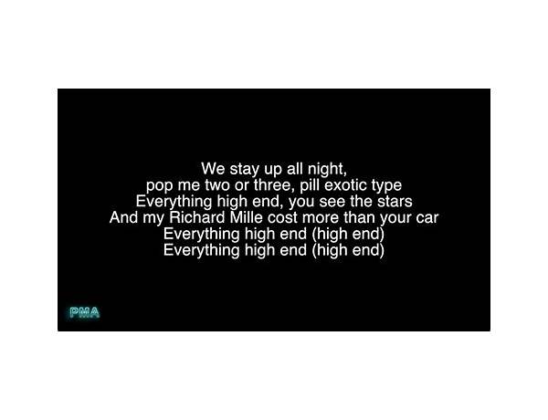 HIGH en Lyrics [‏‏‎jordanisdead]