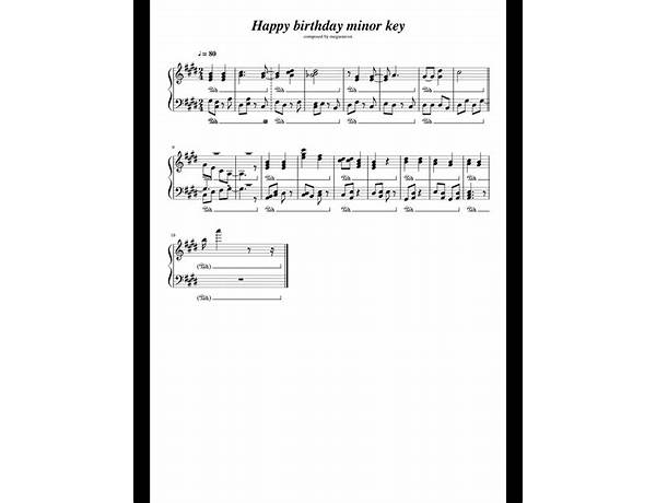 Happy Birthday in Minor Key en Lyrics [Bill Bailey]