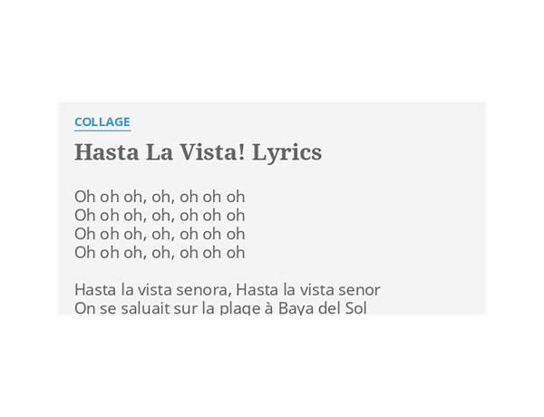 Hasta La Vista pl Lyrics [Moli (POL)]