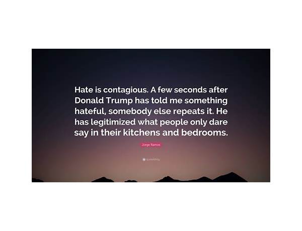 Hatred Is Contagious en Lyrics [Filter]
