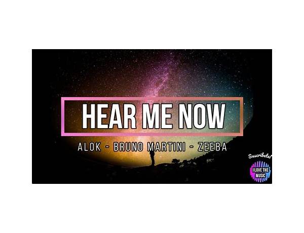 Hear Me Now en Lyrics [Nicky Romero]