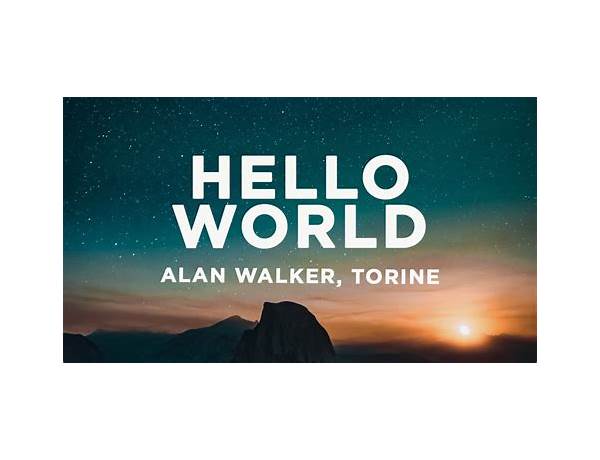 Hello World en Lyrics [Dav Paris]