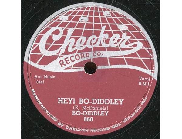 Hey Bo Diddley en Lyrics [The Pebbles (Japan)]