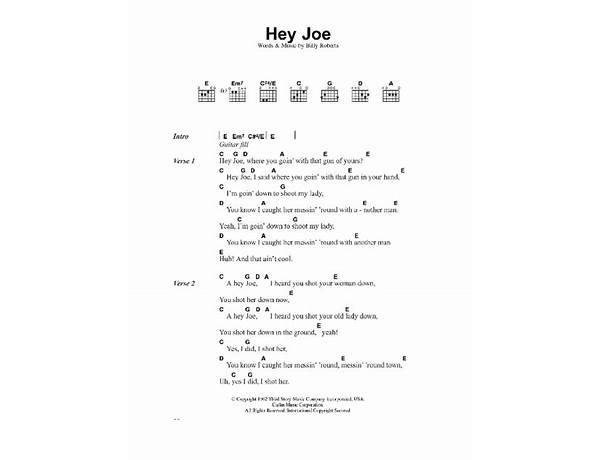 Hey Joe en Lyrics [Strawberry Alarm Clock]