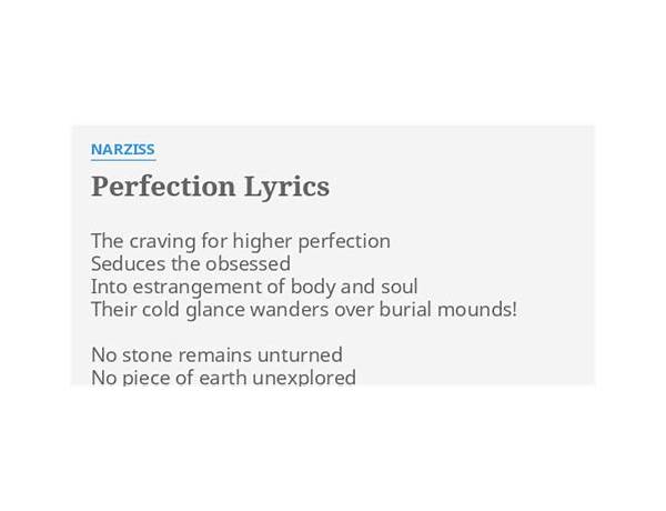 Higher Perfection en Lyrics [Temple (Death Metal)]