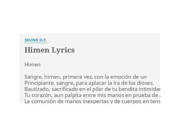 Him en Lyrics [Meatbodies]