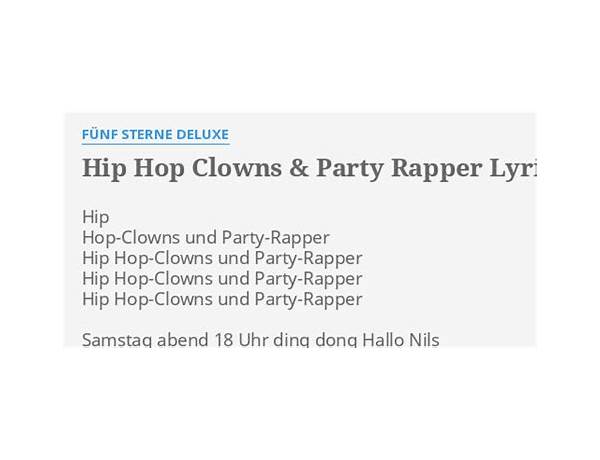 Hip Hop Clowns und Partyrapper de Lyrics [Fünf Sterne Deluxe]