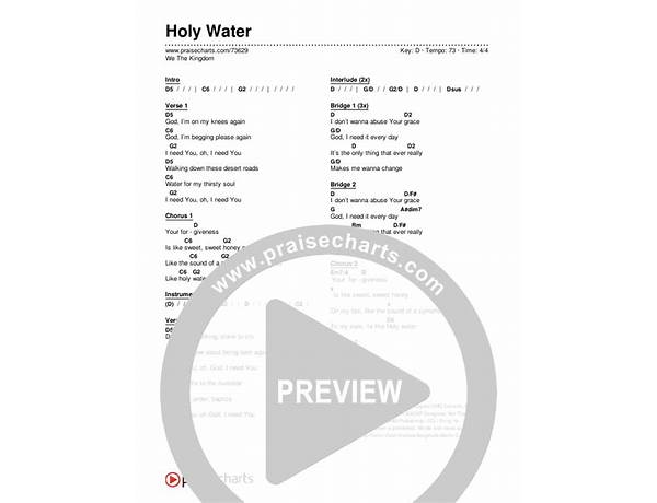 Holy Water en Lyrics [Epiph@ny]