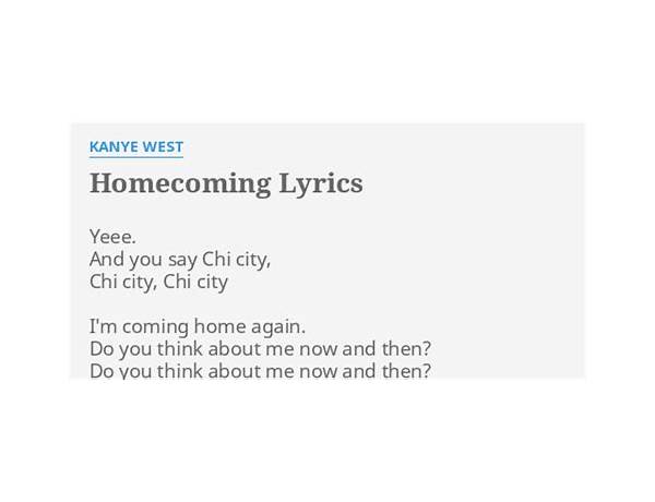 Homecoming en Lyrics [Zay]