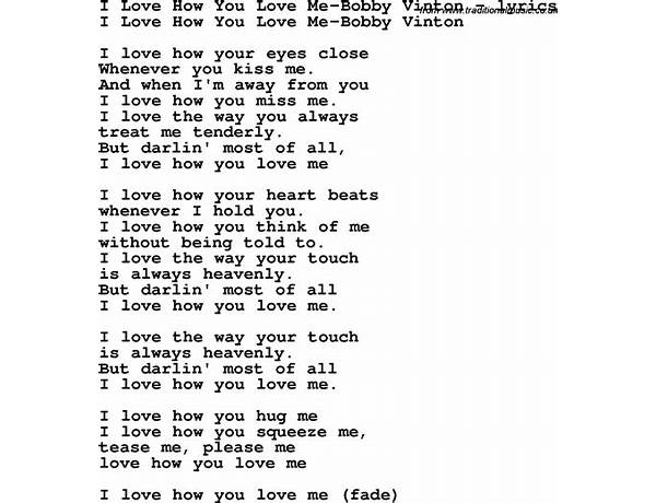 How I Love You en Lyrics [Planetshakers]