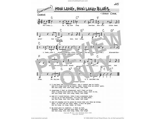 How Long, How Long Blues en Lyrics [Alexis Korner\'s Blues Incorporated]