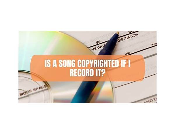 How to copyright a song 