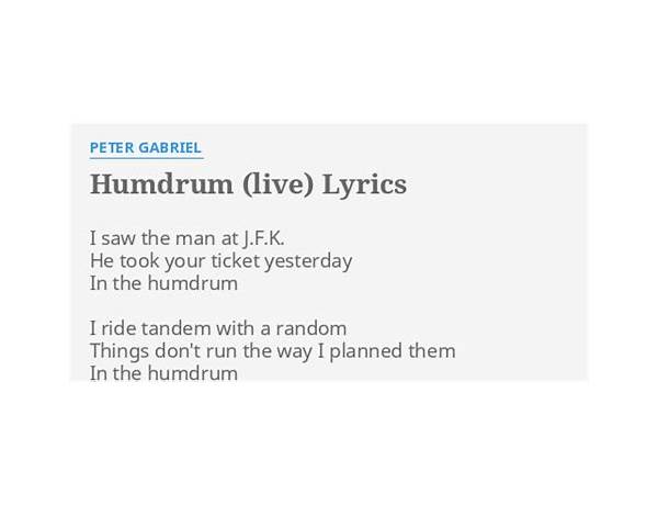 Hum Drum en Lyrics [Terror Squad]