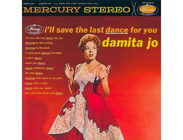 I\'ll Save the Last Dance for You en Lyrics [Damita Jo]