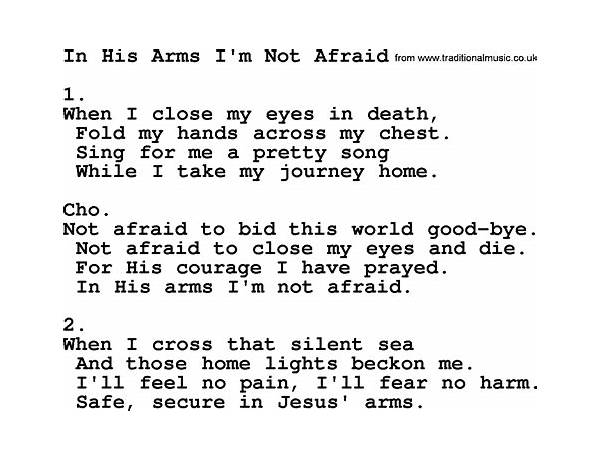 I AM Afraid en Lyrics [Nili Reyy]