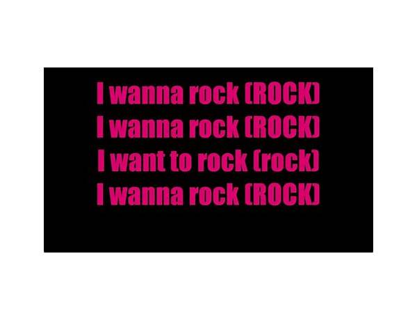 I Wanna Rock en Lyrics [Luke]