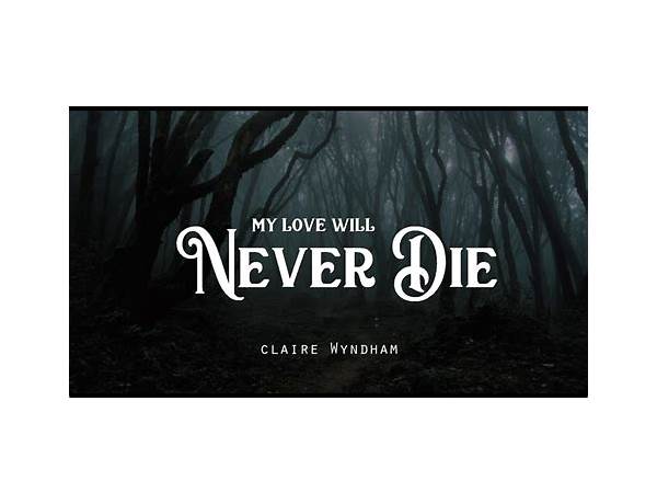 I Will Never Die en Lyrics [Kravermusic]