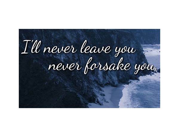 I Will Never Leave You en Lyrics [Reneé Garcia]
