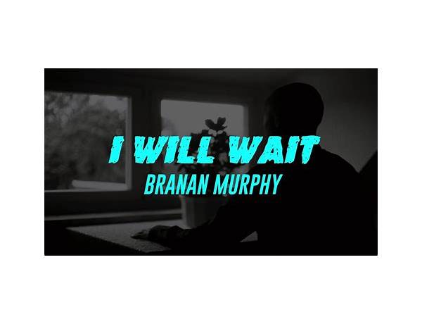 I Will Wait en Lyrics [Branan Murphy]