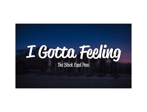 I gotta feeling en Lyrics [Hip hop audio stars]