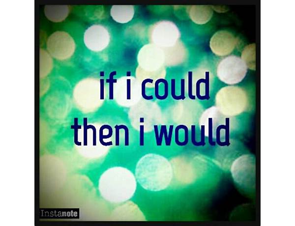 If I Could Then I Would en Lyrics [Lil\' O]