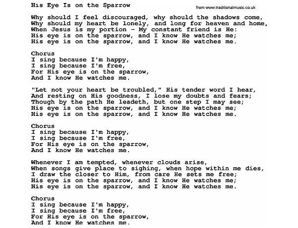 In His Eyes en Lyrics [Natalie Bassingthwaighte]