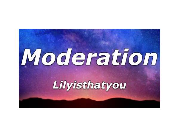 In Moderation en Lyrics [Ignite]