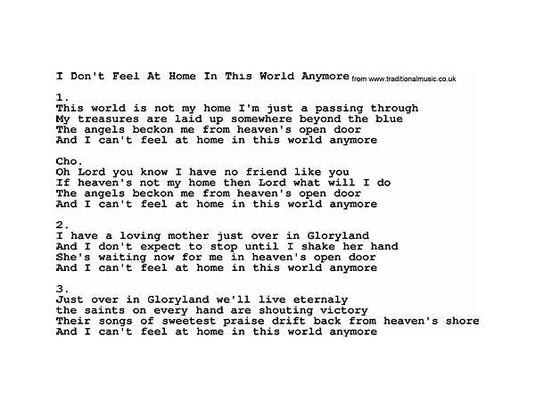 In This World en Lyrics [Good Charlotte]