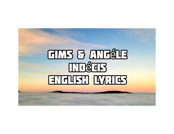 Indécis fr Lyrics [Gloomy]