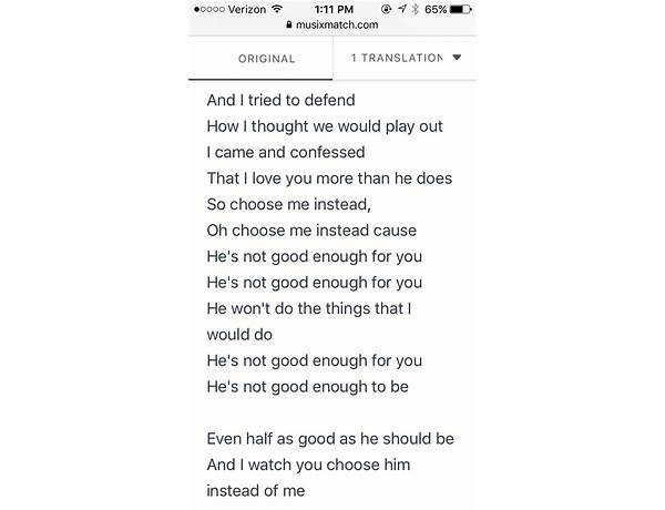 Instead en Lyrics [Ryan Amador]