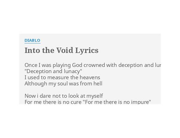 Into the Void [HARD BOX Remix] en Lyrics [Celldweller]