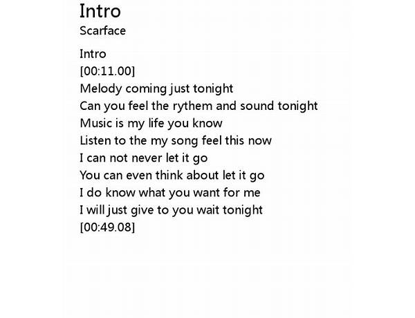 Intro en Lyrics [ItsBait]